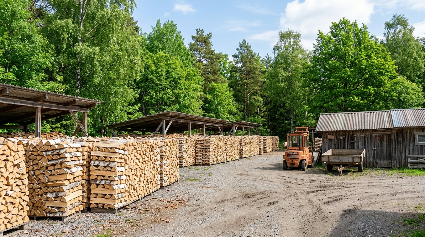 Когда выгоднее покупать дрова к зиме