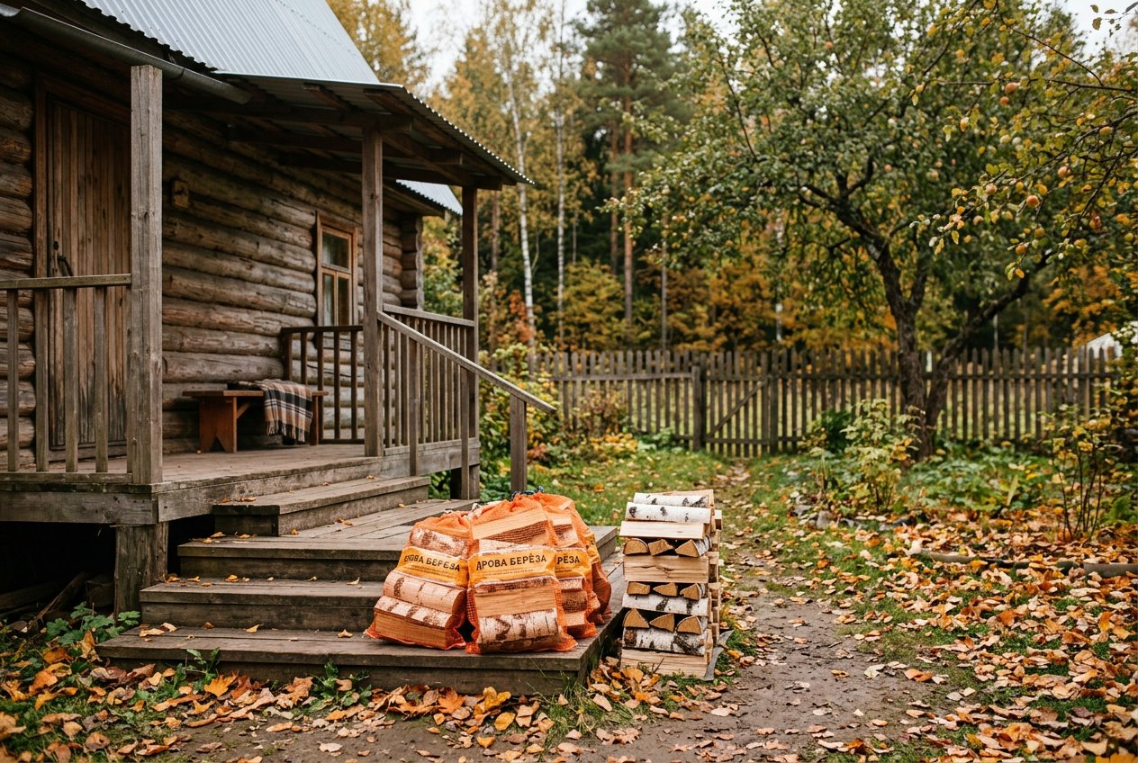 Для дачи — дрова в Мосрентгене